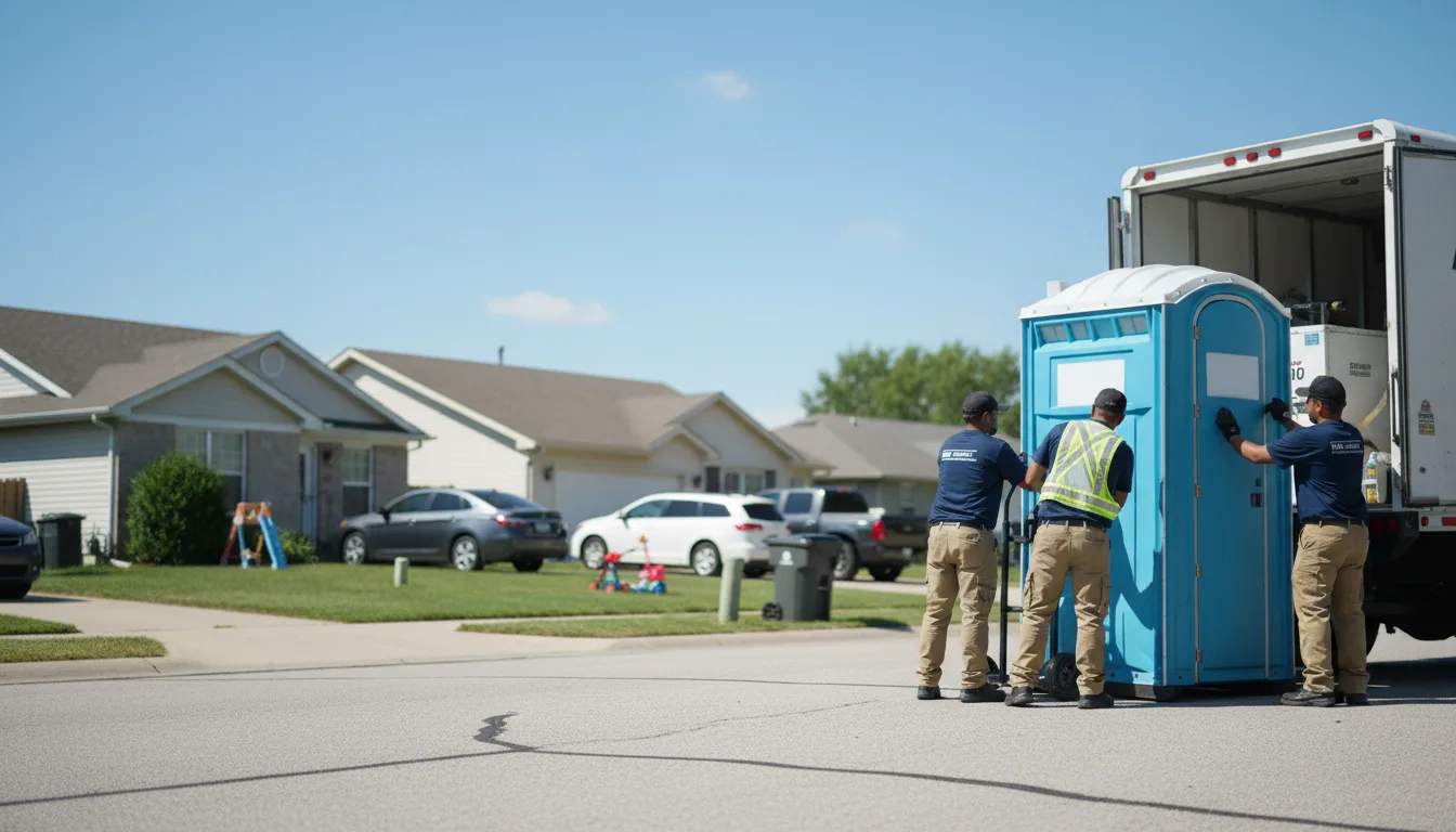 Standard Porta Potty Rentals in Sadler, TX near me